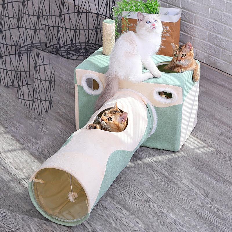 Luxury Cozy Cat Cave: The Ultimate All-Season Cat Retreat