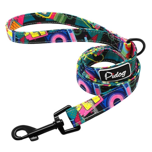 Fashion Nylon Dog Leash Lead Printed Pet Puppy