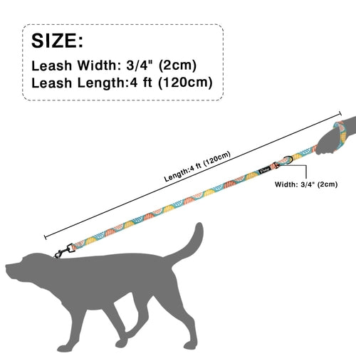 Fashion Nylon Dog Leash Lead Printed Pet Puppy