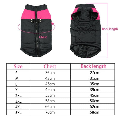Waterproof Pet Dog Puppy Vest Jacket Chihuahua