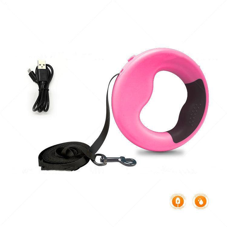 Automatic Pet Walking Leash With Led Lights