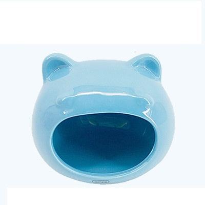 Cozy Ceramic Hamster Hideout: Smallhouse Hamster House Sleeping Nest