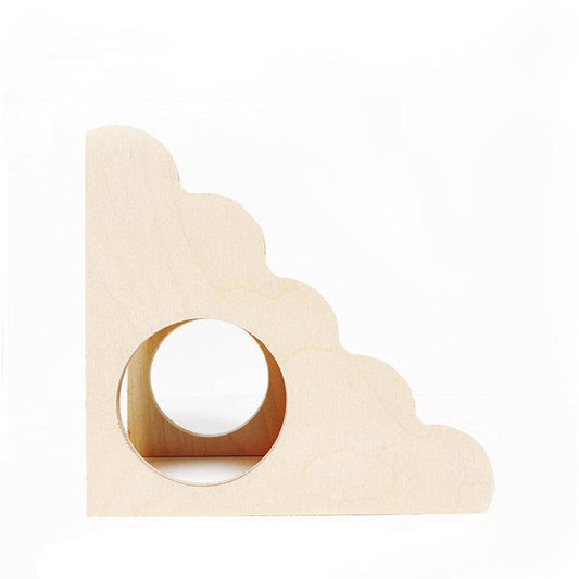 Wooden Hamster Adventure Tower - Interactive Multifunctional Toy